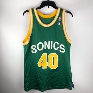 Champion Seattle SuperSonics kemp jersey